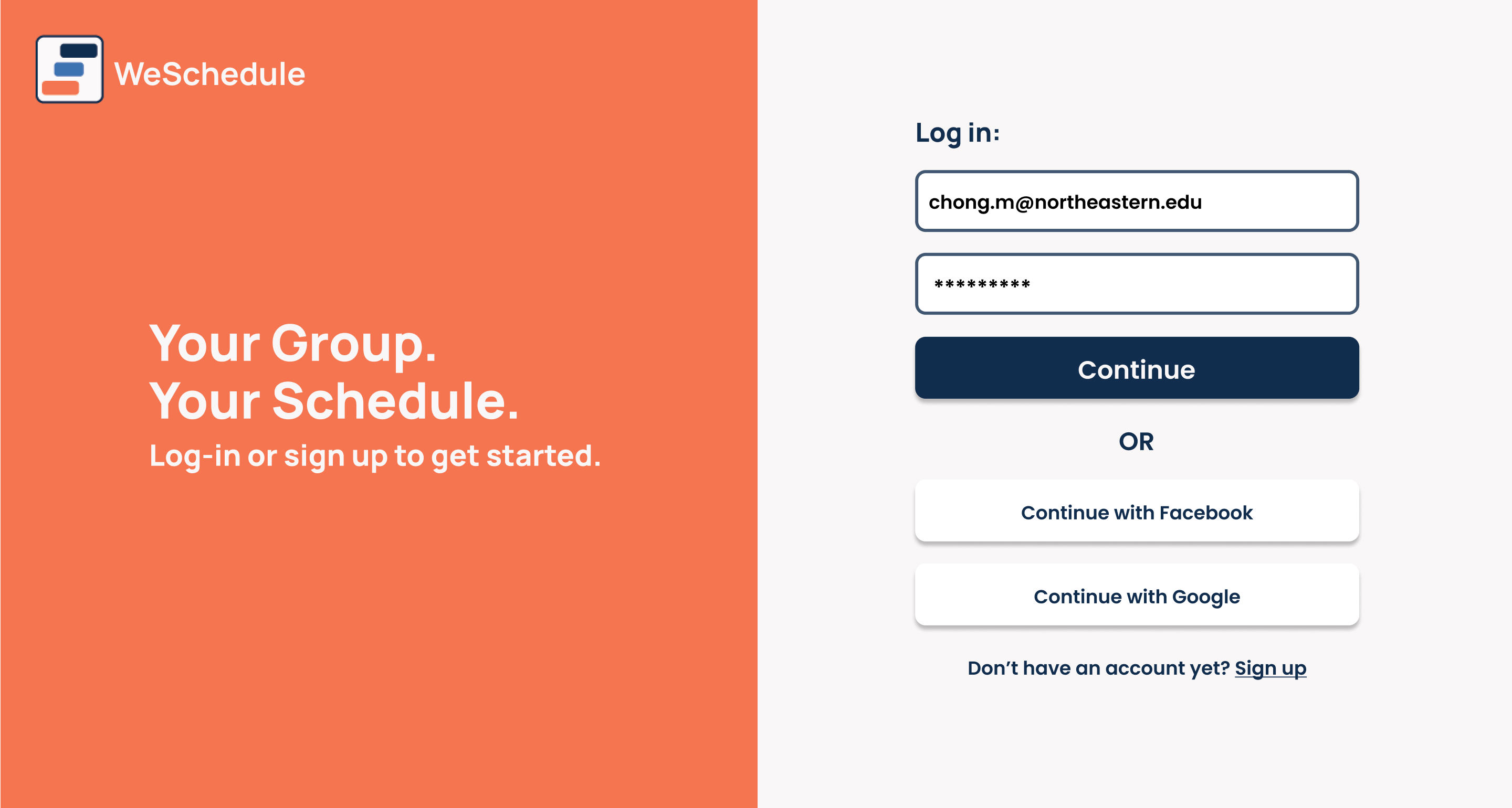 Hi-fi Wireframes